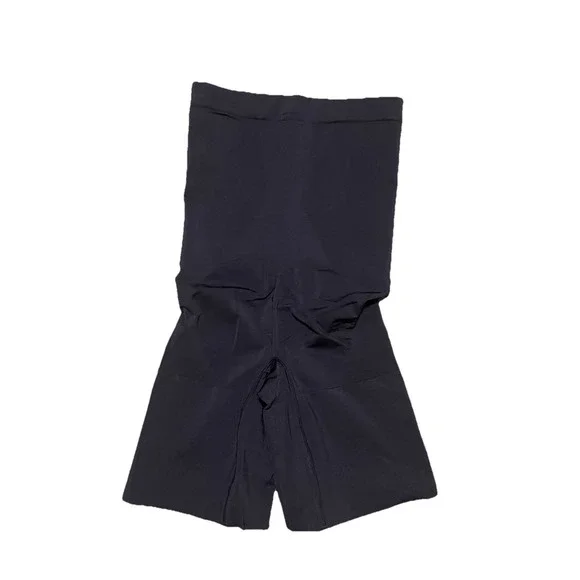 Spanx Sculpt On Core High Waist Mid Thigh Shorts Black Size XS Sculpting Contour - Picture 2 of 15